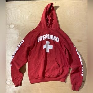 Ann Arbor Red Life Guard Hoodie Small (PA)